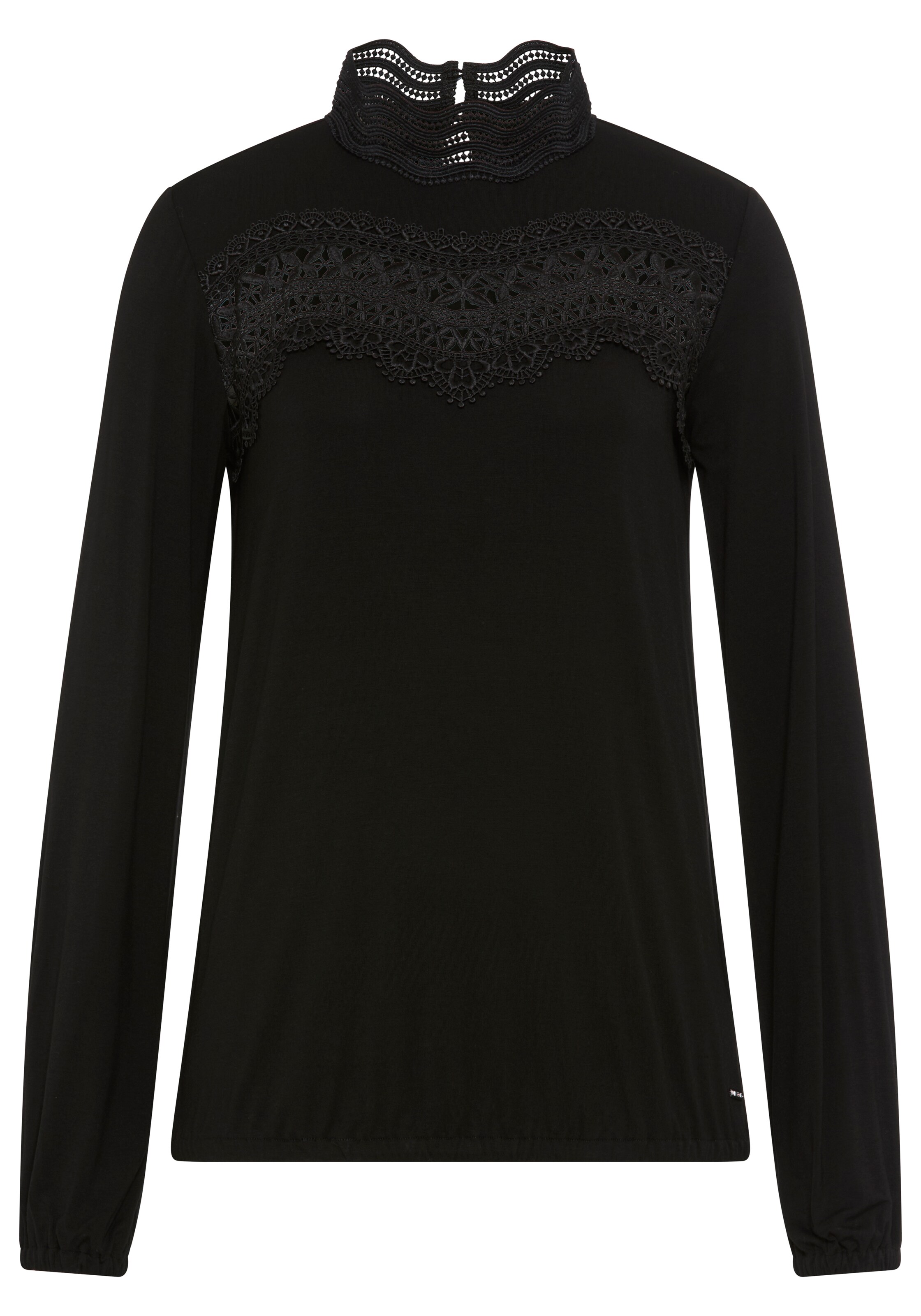 LAURA SCOTT Shirt in Black: front