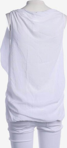Velvet Top & Shirt in S in White
