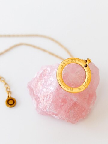 Divasya Necklace 'Ganesha Mantra' in Gold