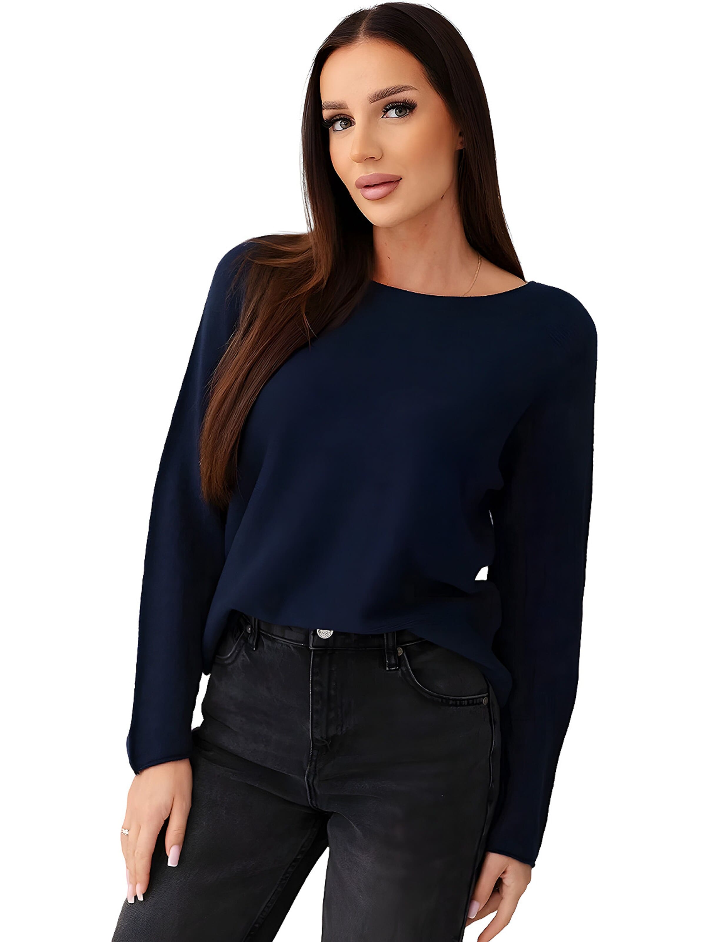 Lumera Pullover 'Vivace'‌‌‌‌‌‌‌‌ in Blau: Vorderseite
