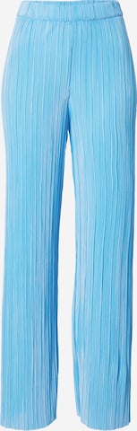 Monki Wide leg Broek in Blauw: voorkant