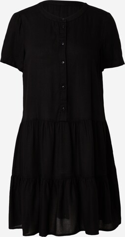 Robe-chemise 'Bumpy' VERO MODA en noir : devant