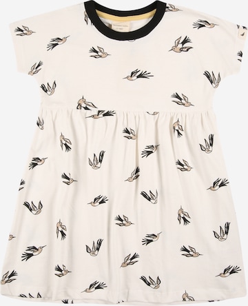 Turtledove London Dress 'Hummingbird' in White: front