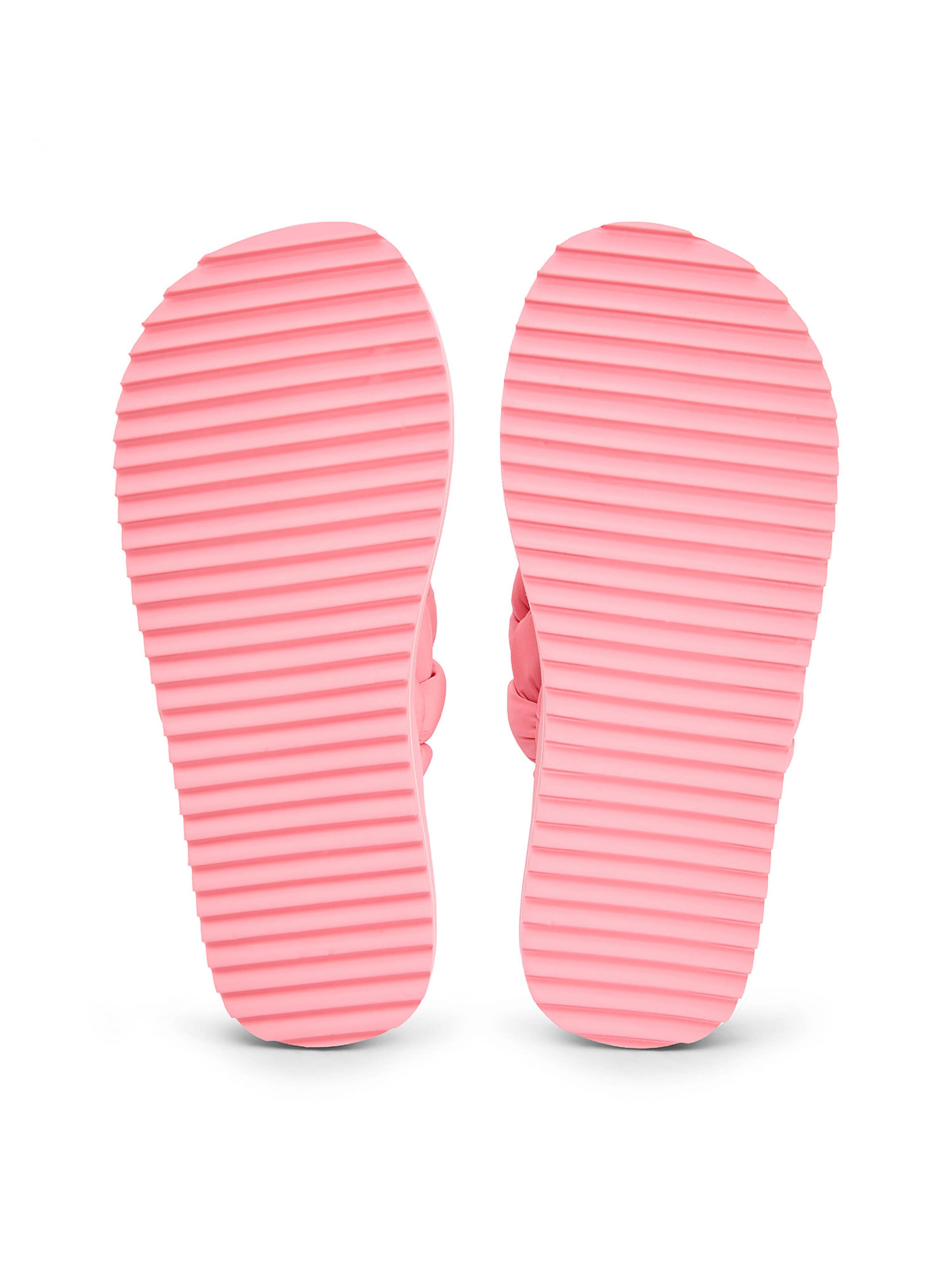 Tommy Jeans T-bar sandals in Pink