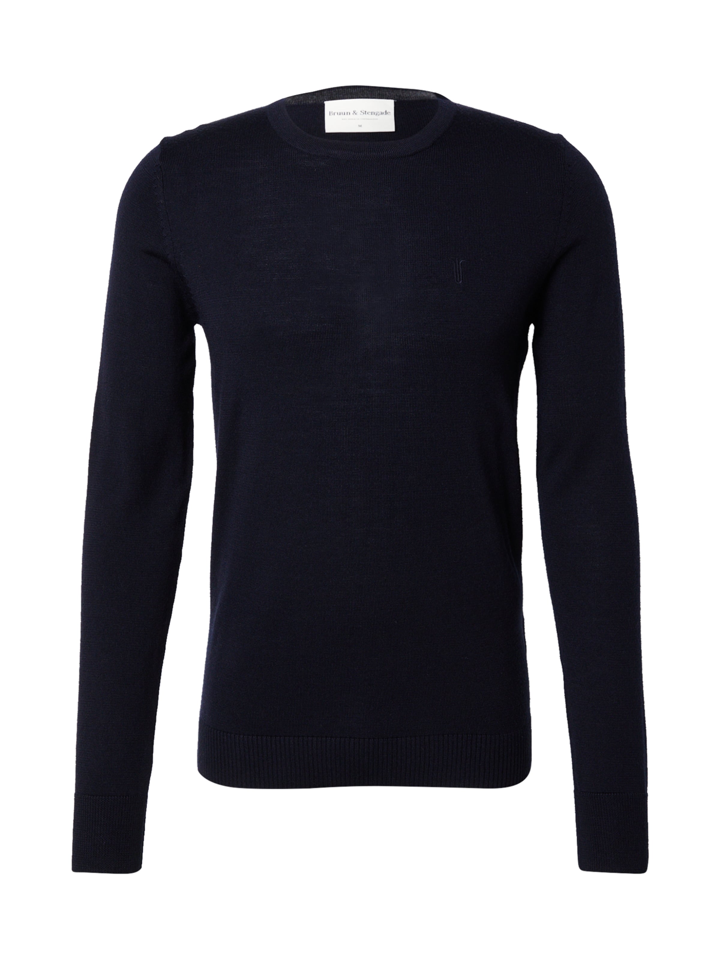 Bruun & Stengade Svetr 'Jupiter' – modrá: přední strana