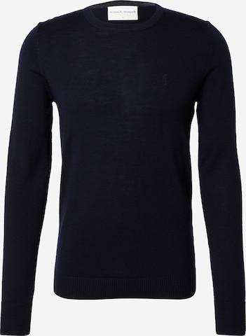Bruun & Stengade - Jersey 'Jupiter' en azul: frente