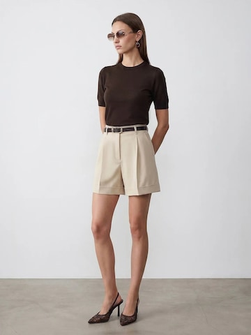Camicia da donna 'Blusen' di Dilvin in marrone