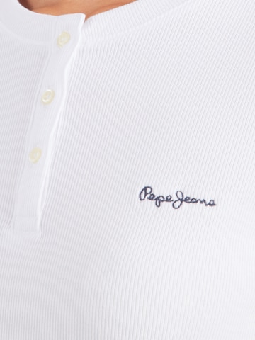 Pepe Jeans Tričko – bílá