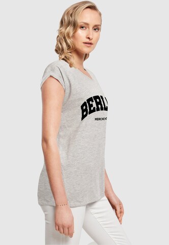 Merchcode Shirt 'Berlin' in Grijs