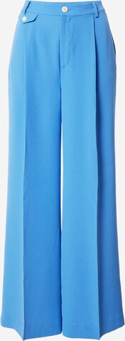 Lauren Ralph Lauren Zvonové kalhoty Kalhoty s puky 'HARPREET' – modrá: přední strana