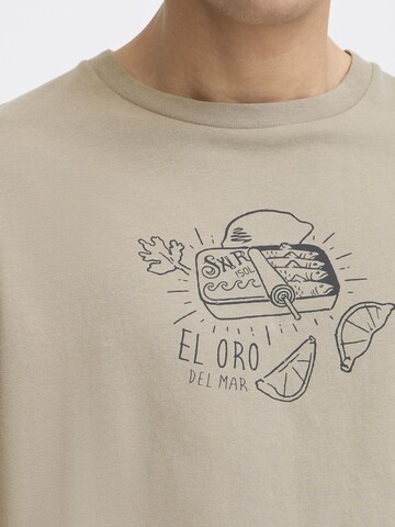 !Solid Shirt ' SDODELL ' in Beige