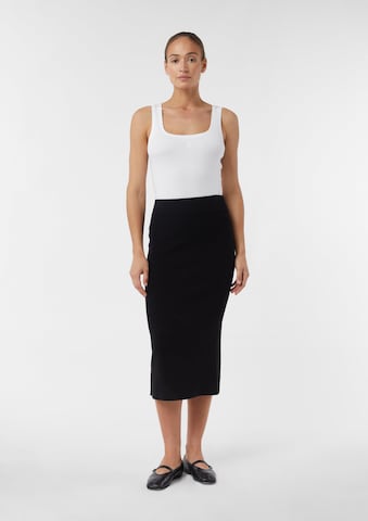 comma casual identity Skirt in Black: front