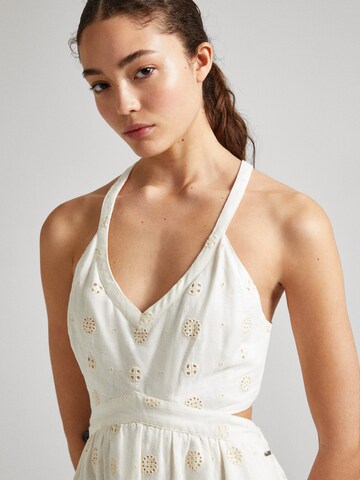 Pepe Jeans Dress ' GISELA ' in White