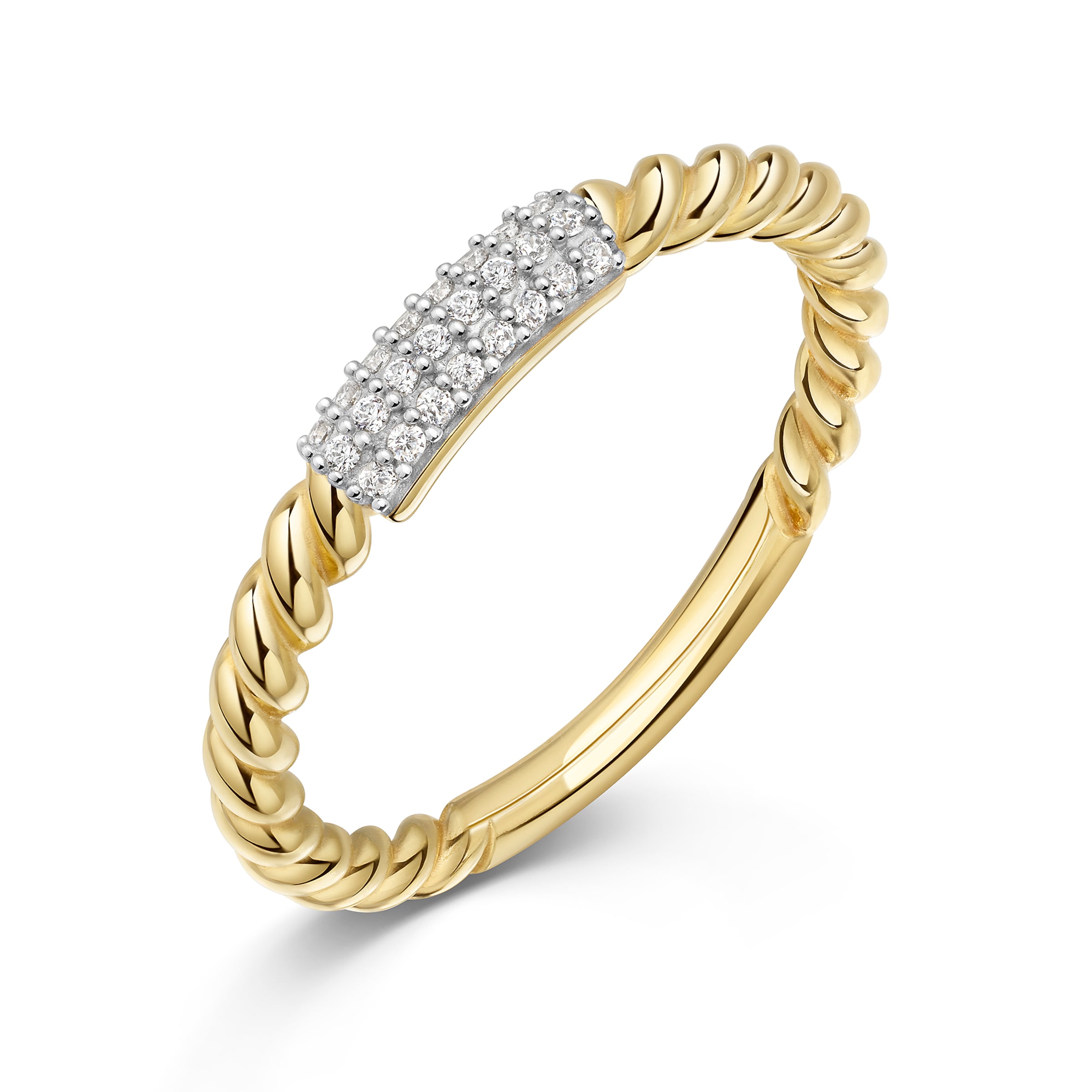 FIRETTI Ring in Gold: front