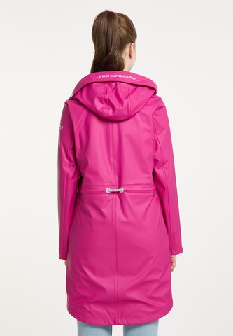 Manteau fonctionnel Schmuddelwedda en rose