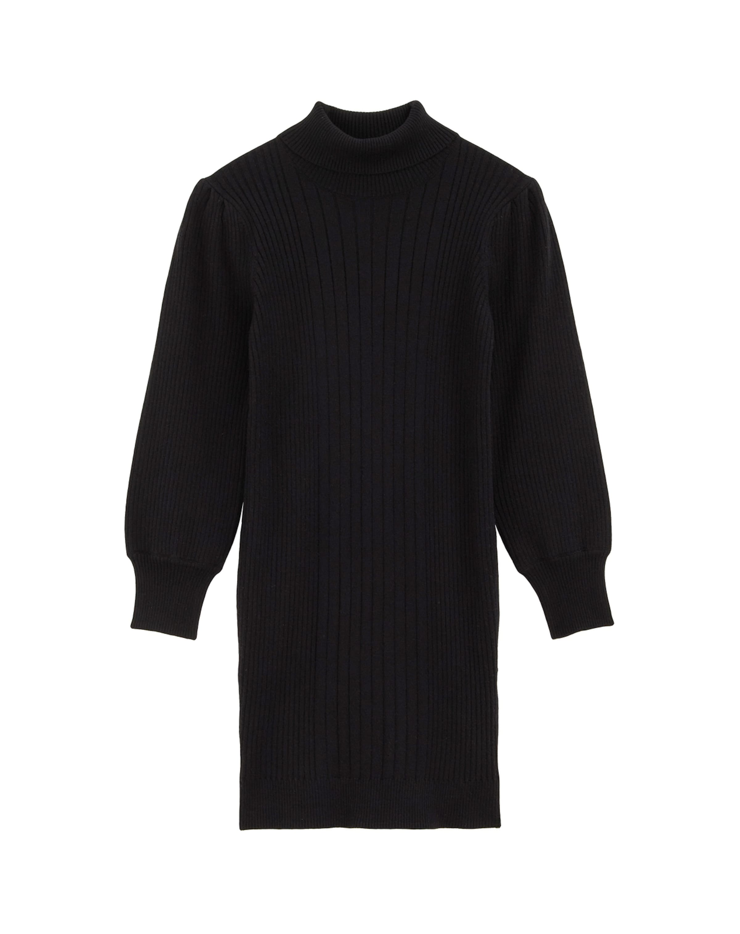 WE Fashion Kleit, värv must: eest vaates