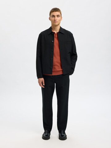 Regular Pantalon SELECTED HOMME en noir
