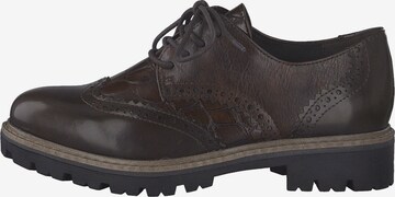 MARCO TOZZI Lace-Up Shoes in Brown