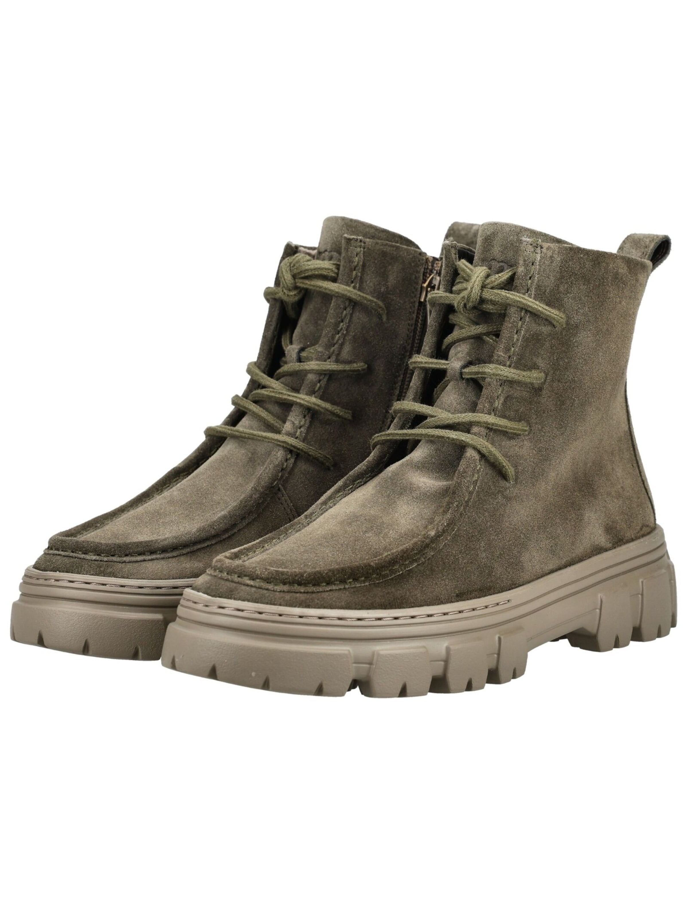 Bottines à lacets Paul Green en vert