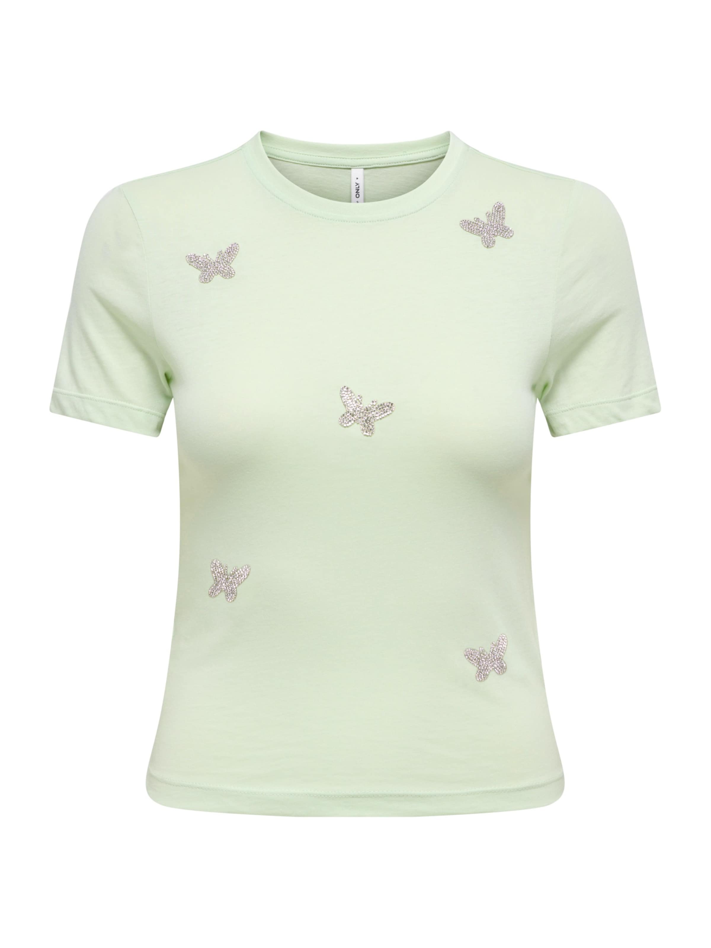 ONLY Shirt 'ONLSNAPPY' in Green: front