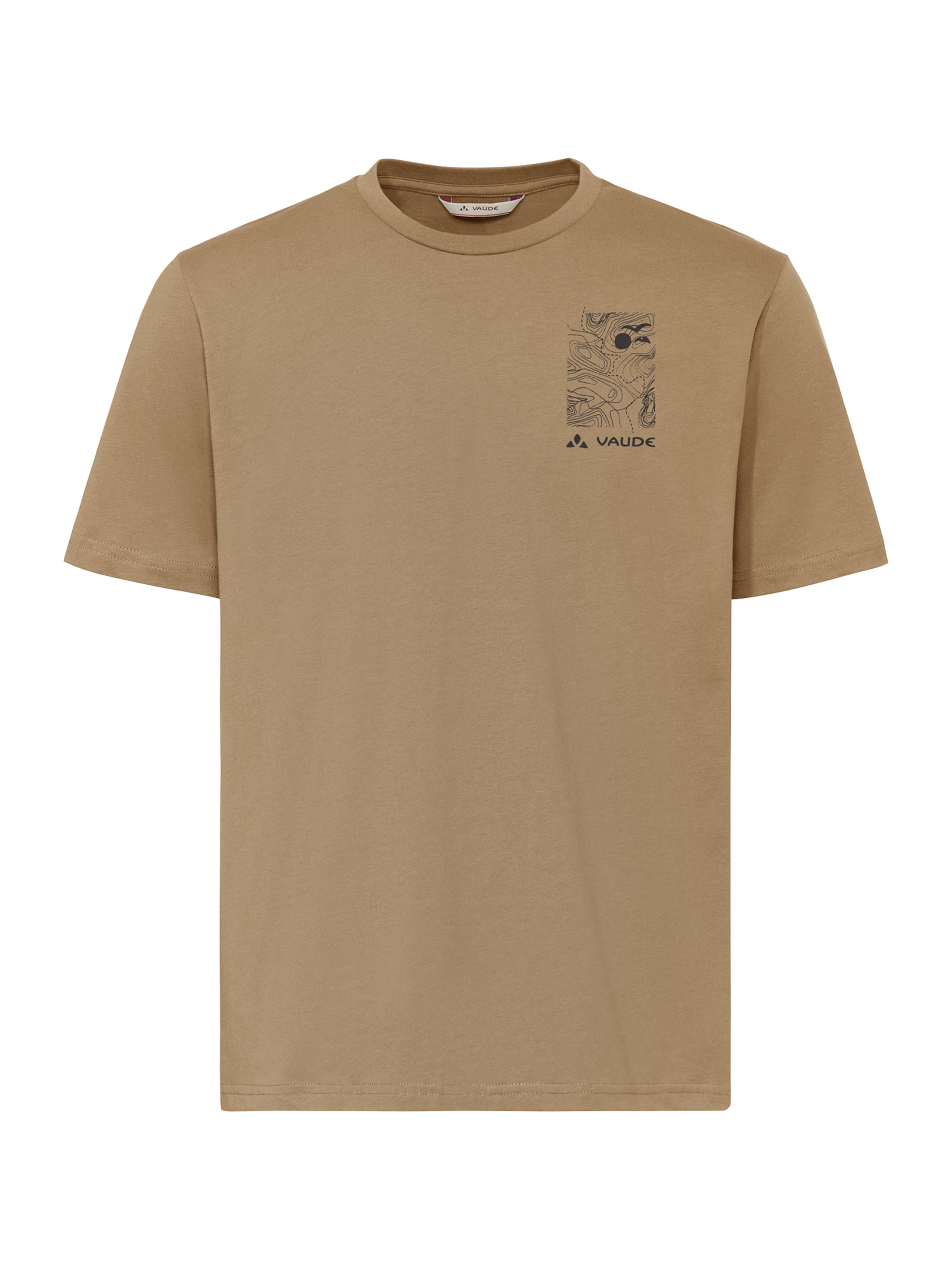 VAUDE Shirt ' Spirit II ' in Bruin: voorkant