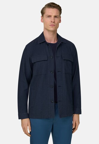 Boggi Milano Tussenjas in Blauw: voorkant