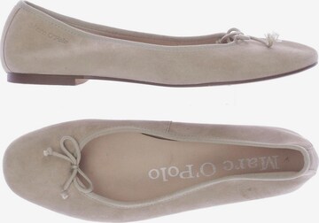 Marc O'Polo Flats & Loafers in 38,5 in Beige: front