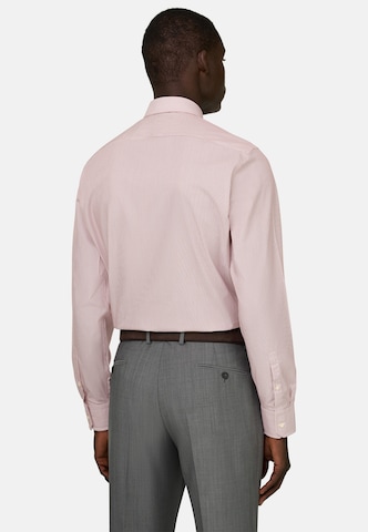 Coupe regular Chemise Boggi Milano en rouge