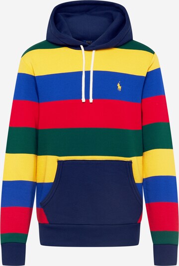 Polo Ralph Lauren Sportisks džemperis, krāsa - tumši zils / dzeltens / zaļš / sarkans, Preces skats