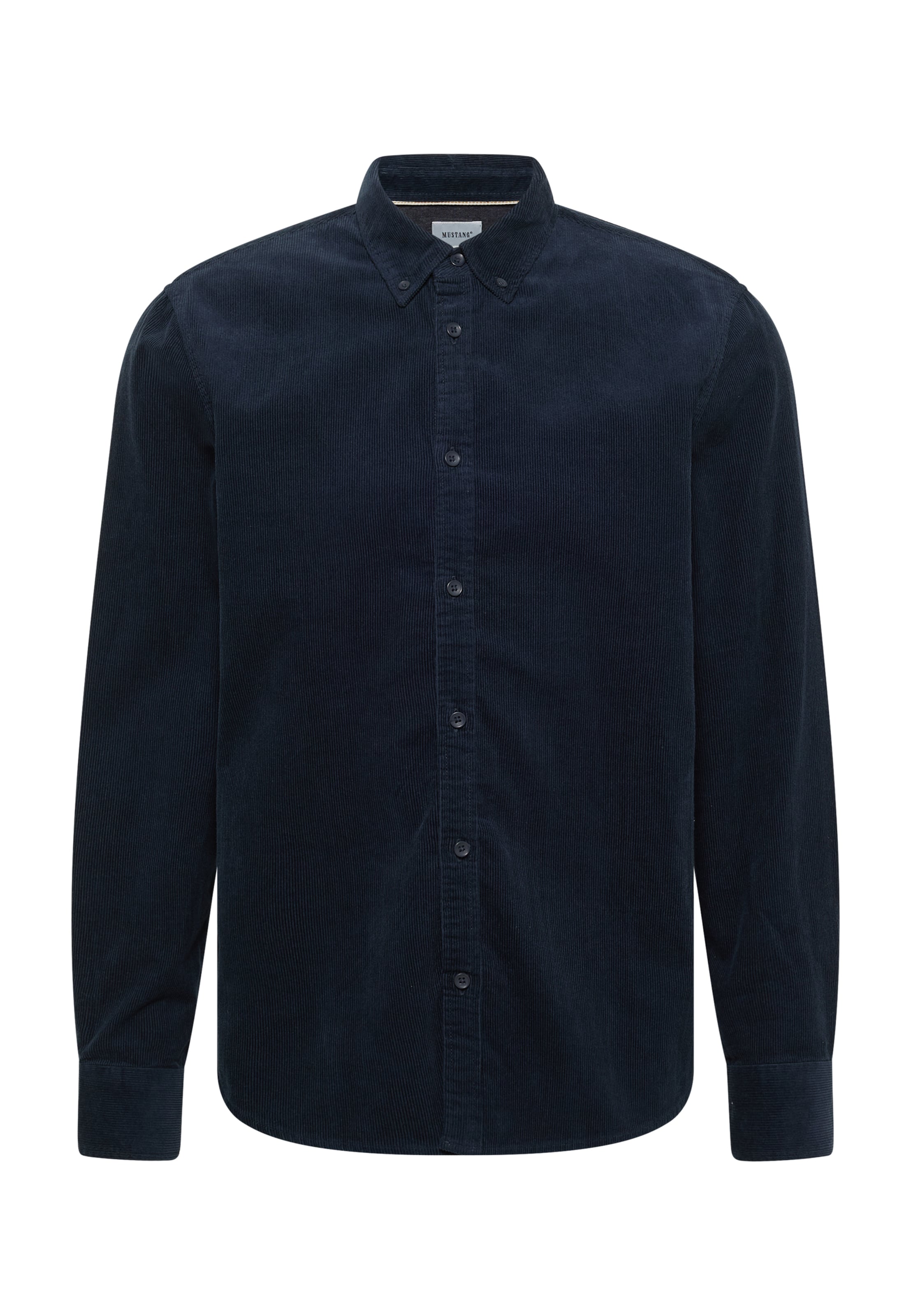 MUSTANG Regular fit Button Up Shirt ' Iowa ' in Blue: front