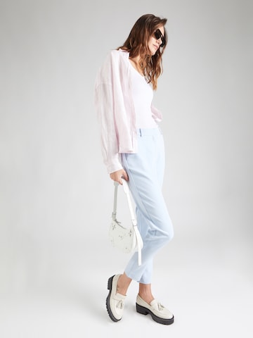 Coupe slim Pantalon VILA en bleu