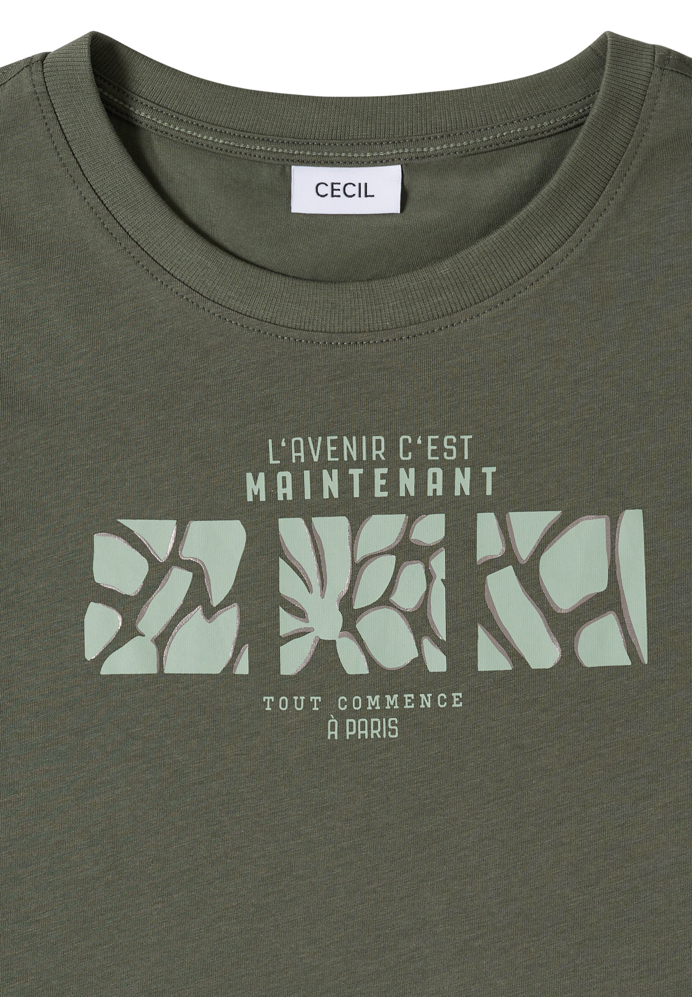 CECIL Shirt in Green