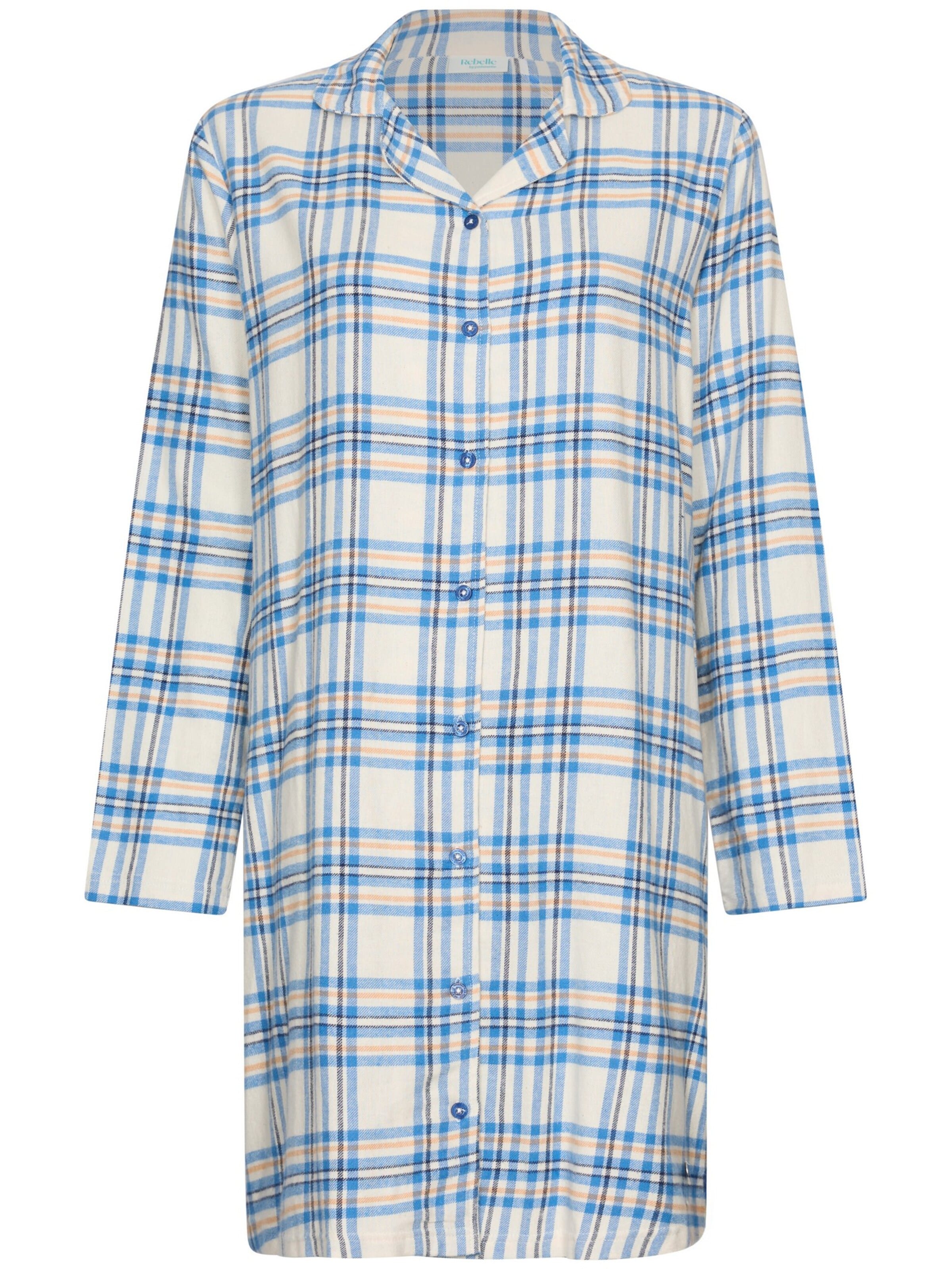 Rebelle Nightgown in Blue: front