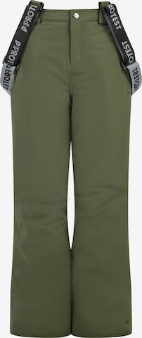 PROTEST Sporthose 'PRTSticks JR' in Grün: Vorderseite