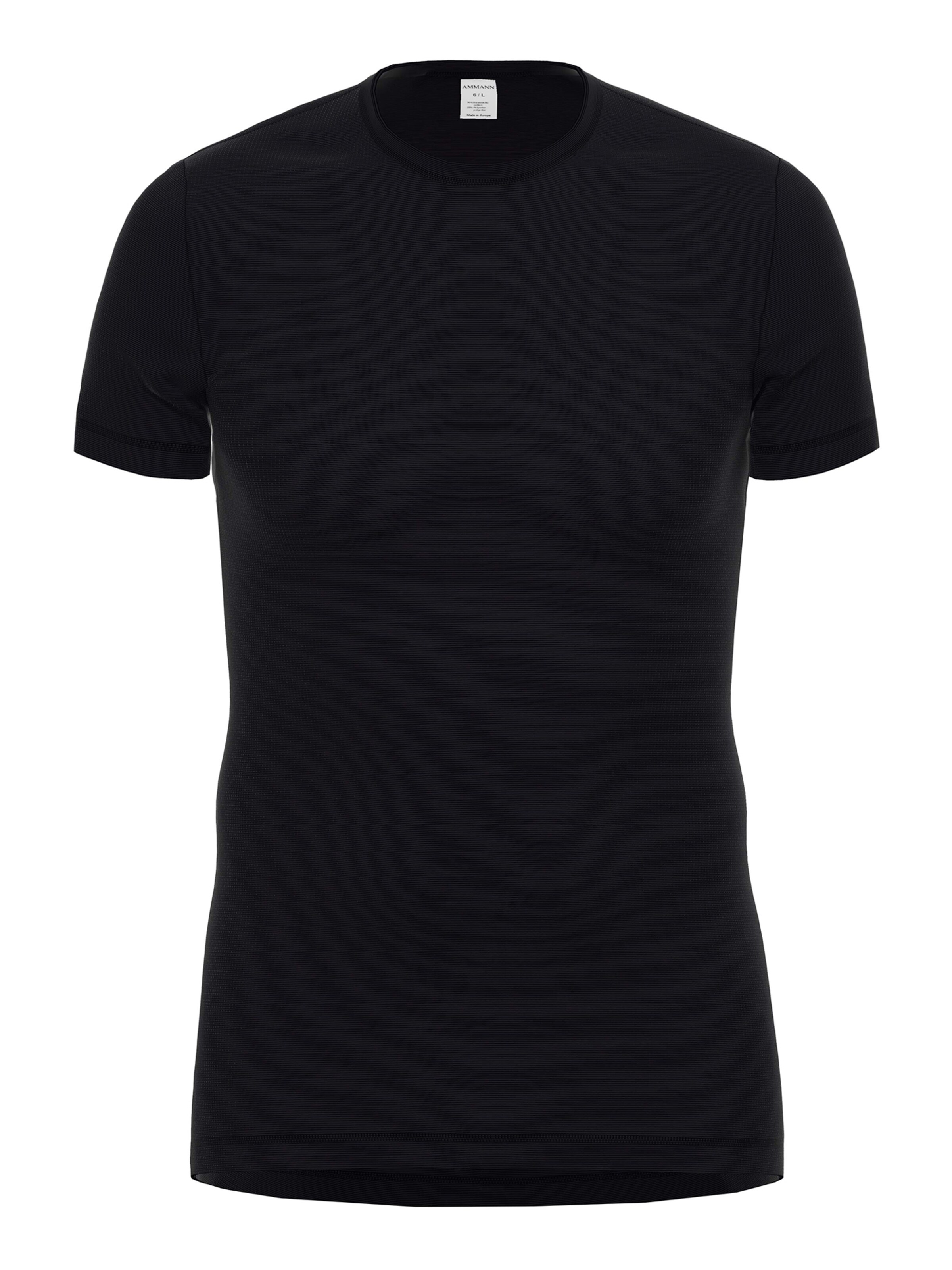 Ammann Shirt ' 197 Dunova ' in Black: front