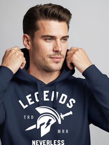 Neverless Sweatshirt 'Legends'‌‌‌‌‌‌‌‌ in Blau