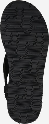 SKECHERS T-Bar Sandals 'Meditation' in Black