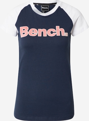 BENCH Shirt 'TRINA' in Blauw: voorkant