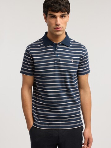 T-Shirt Trussardi en bleu : devant