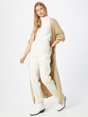 Manteau en tricot NA-KD en beige