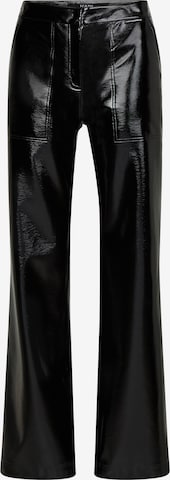 Karl Lagerfeld Luźne Spodnie w kolorze czarny: przód