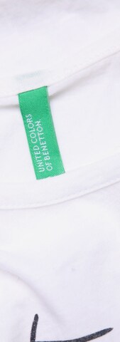 UNITED COLORS OF BENETTON Longsleeve-Shirt XS in Weiß