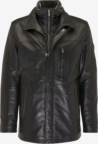 Carlo Colucci Between-Season Jacket 'Carlson2' in Black: front