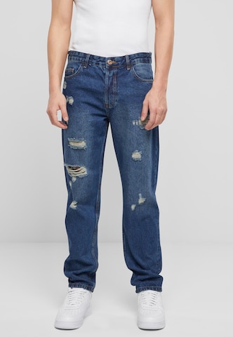 2Y Premium Loose fit Jeans in Blue: front