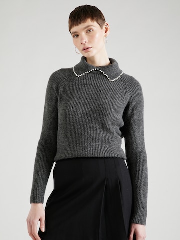 Pull-over ONLY en gris : devant