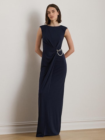 Lauren Ralph Lauren - Vestido de festa 'EMBRELLE' em azul: frente