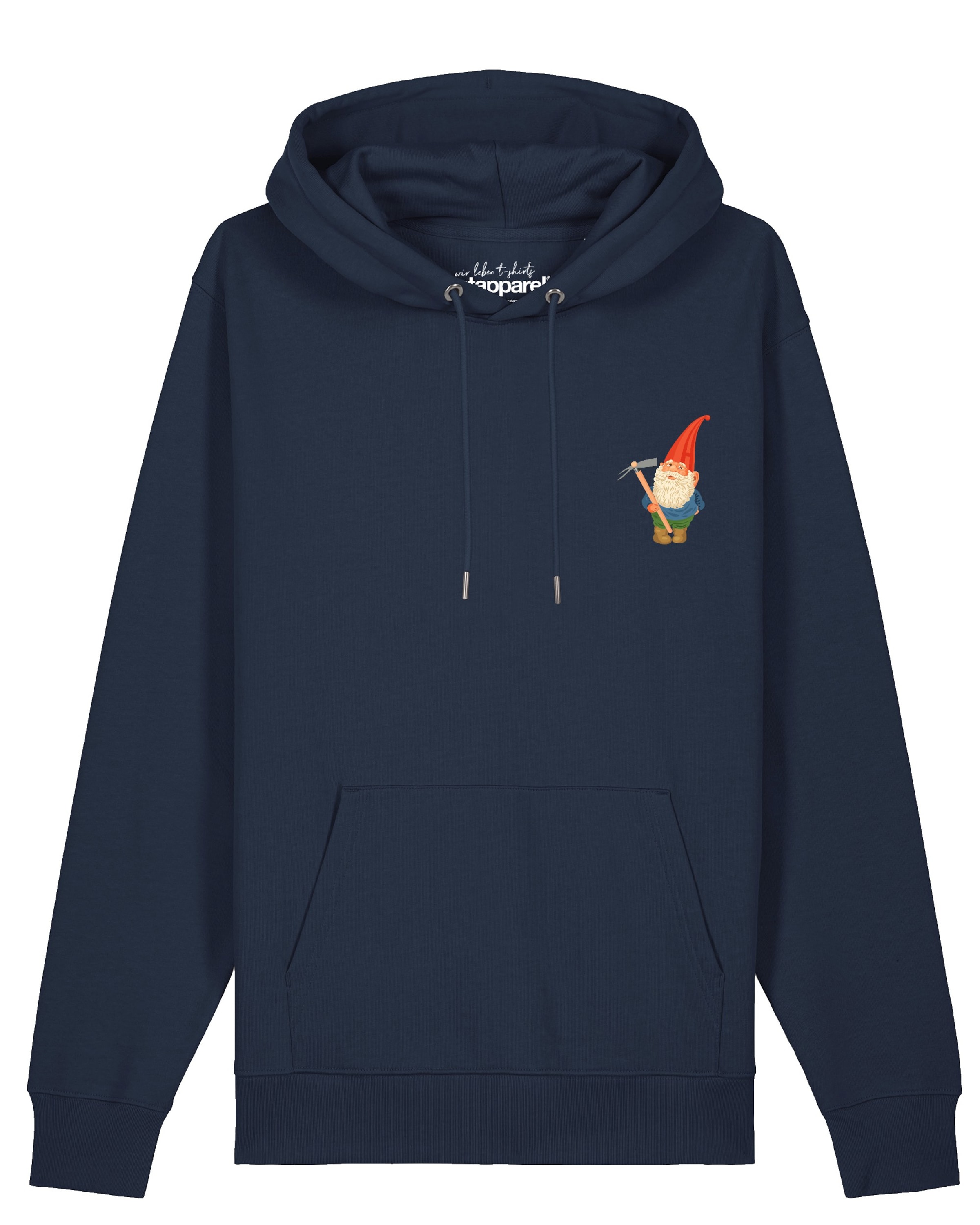 Sweat-shirt 'Gartenzwerg' Watapparel en bleu : devant