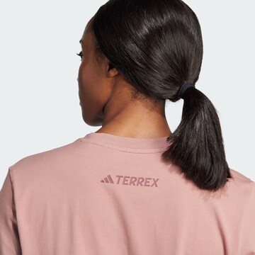ADIDAS TERREX Performance shirt in Pink