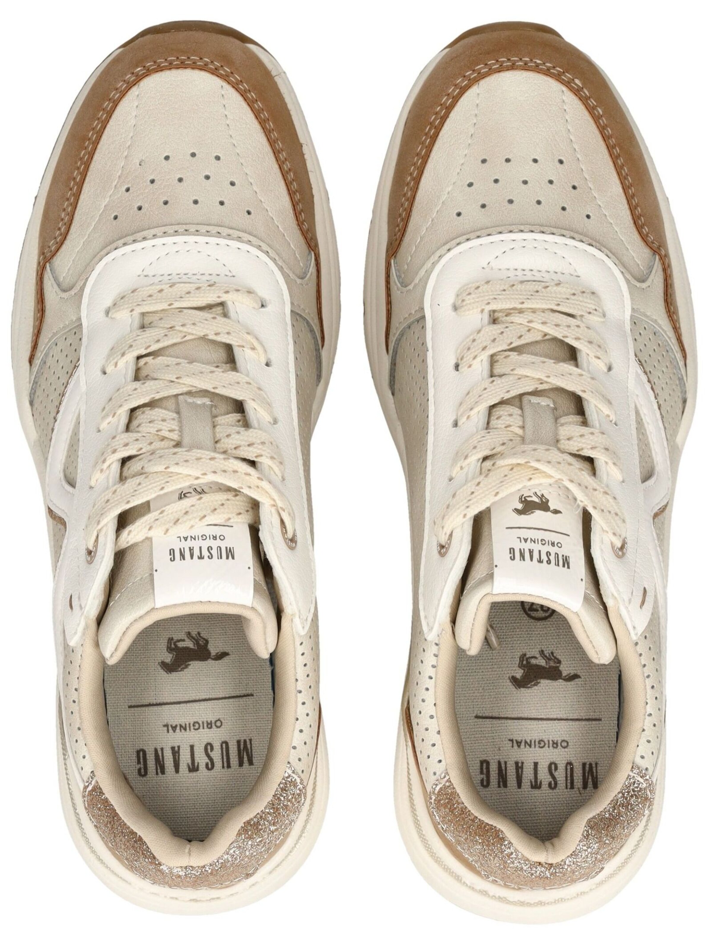 Sneaker bassa di MUSTANG in beige