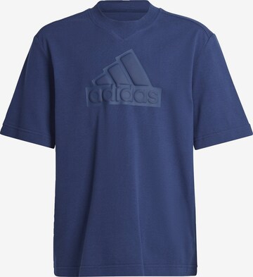 ADIDAS SPORTSWEAR Performance Shirt 'Future Icons' in Blue: front
